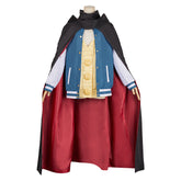 Dandadan (2024) Seiko Ayase Blue Jacket Cloak Set Outfits Cosplay Costume